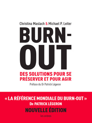 cover image of Burn Out (Nouvelle édtion augmentée)